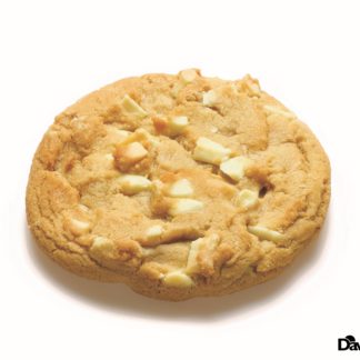 Belgian White Chocolate wrapped cookie