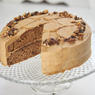 Coffee & Walnut Cake (14 Portions)