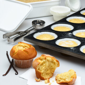 Vanilla scoop & bake