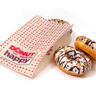 Donut Worry be Happy Branded Donut Bags