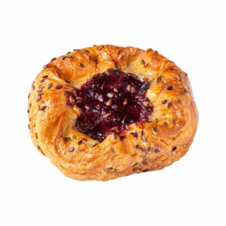 Cherry and Flax Seeds Vegan Crown