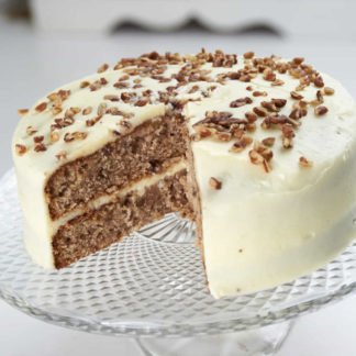 Hummingbird Cake (banana and pecan) (14 Portions)