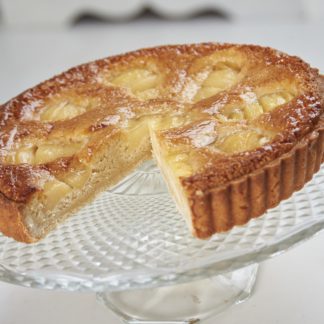 Pear Frangipane Tart  (Pear Almond) (UNCUT)