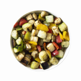 Grilled Vegetables Diced