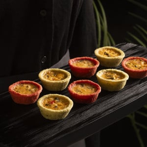 Vibrant Mini Quiche Selection
