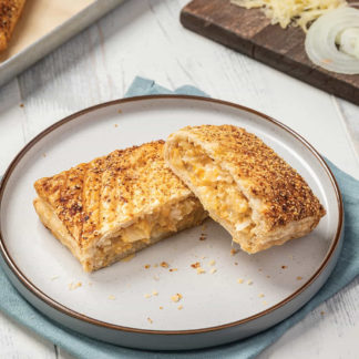 Proper Cornish Cheese & Onion Slice