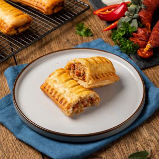 Proper Cornish Chorizo Sausage Roll