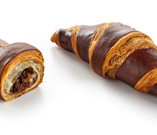 Croissant Coloured Chocolate Filled