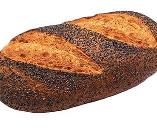 Rustic Style Bread with Sourdough And Poppy
